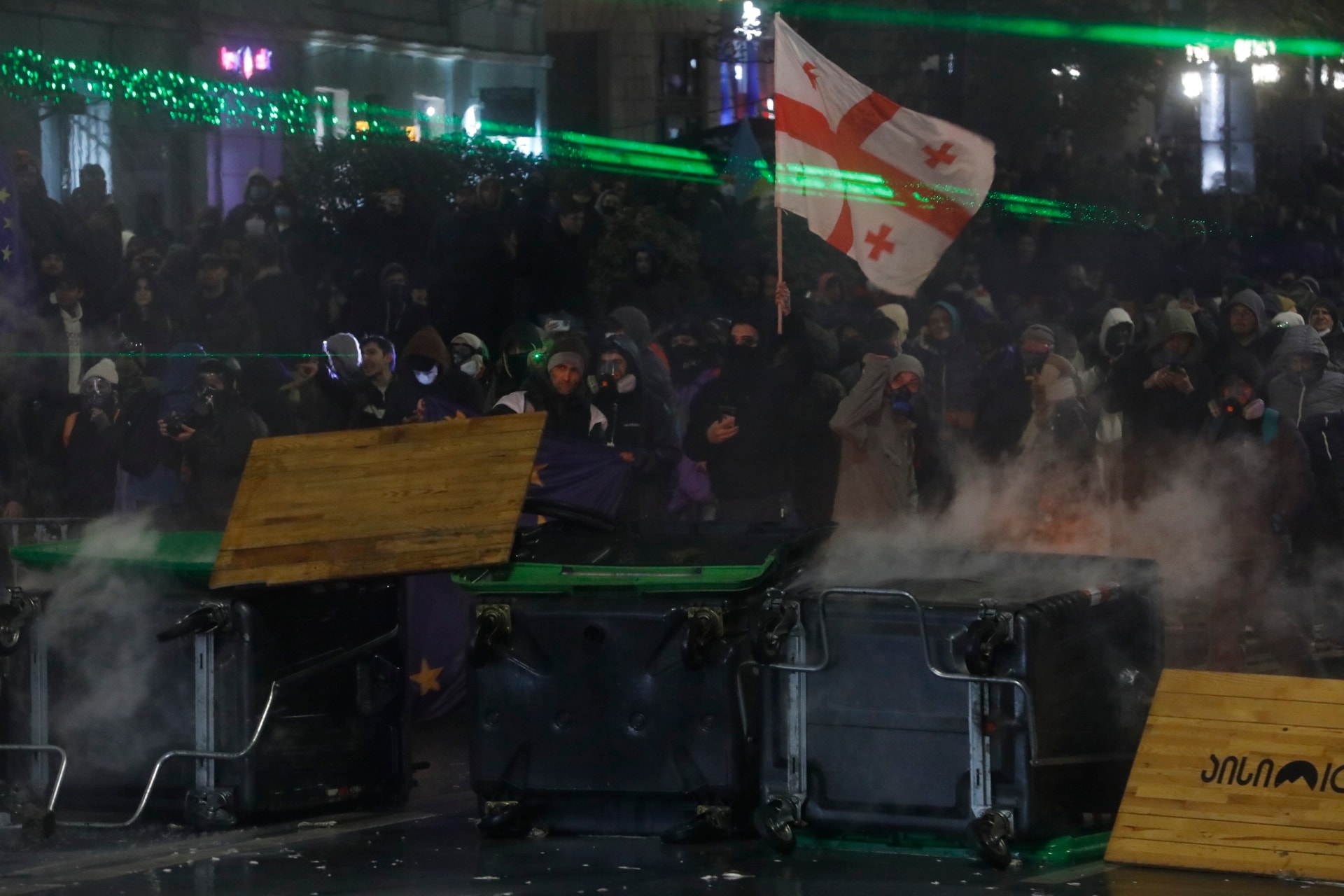 Tiflis’te Protestolar